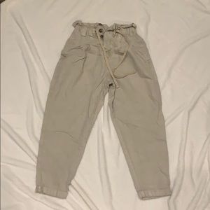 Free People Paper Bag pants